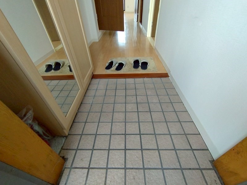 玄関　スッキリした玄関。