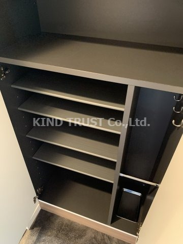 収納　十分な収納スペースがあります