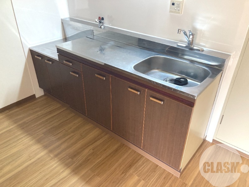 キッチン　ガスコンロ設置可♪