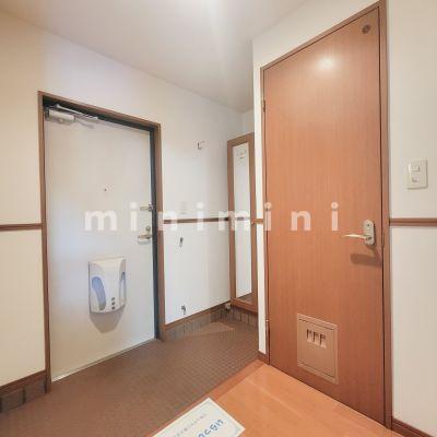 玄関　※写真は別号室のものですので現状優先とさせていただきます