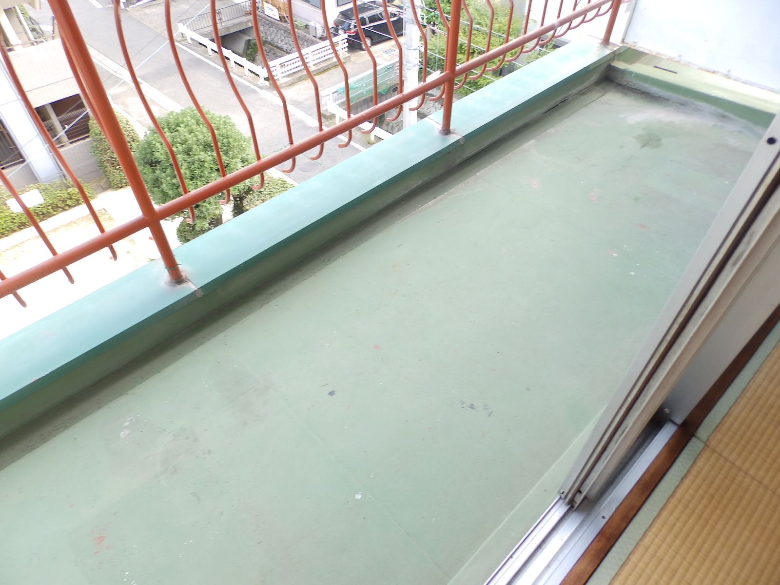 バルコニー　南向き