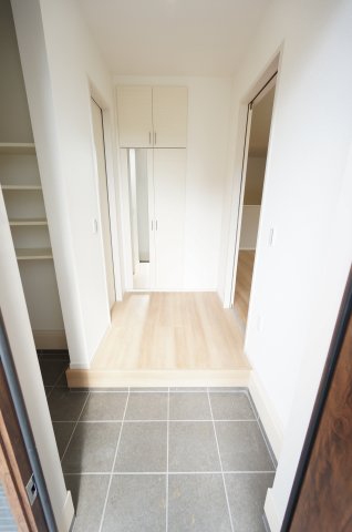 玄関　当日の見学大歓迎！