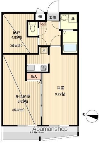 Nーflats扇大橋の間取り写真
