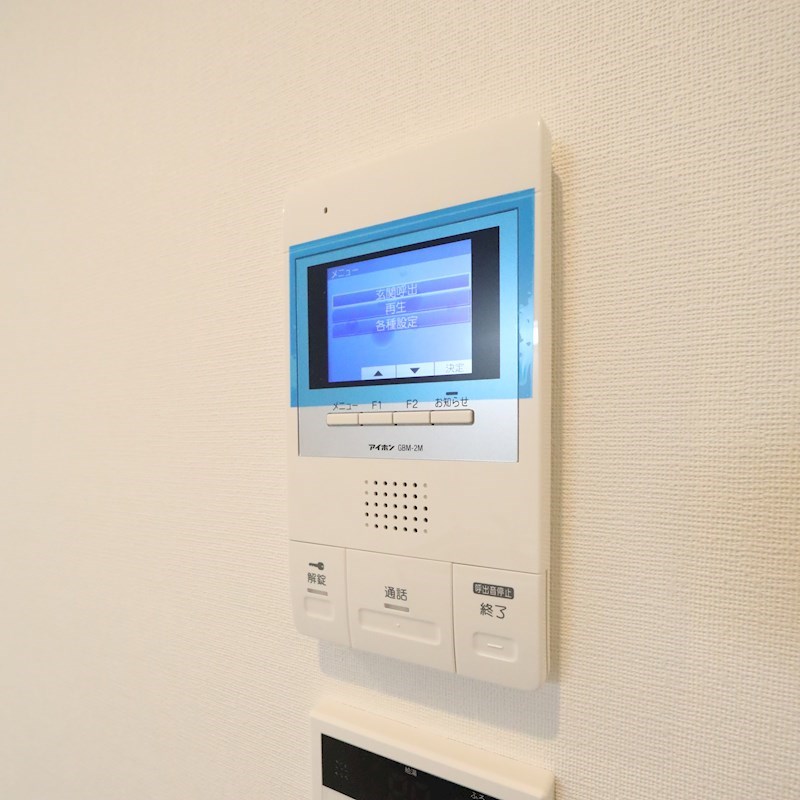 セキュリティ　モニター付きインターホン