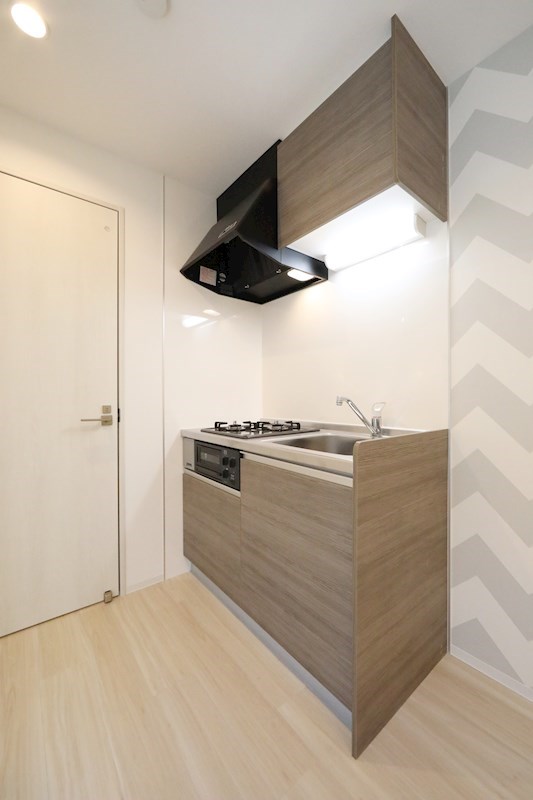 キッチン　システムキッチン（ガス2口+グリル）