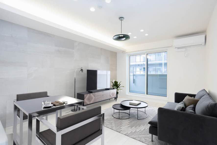 居室・リビング　こちらのお部屋で新生活を始めてみませんか？※家具はＣＧです。