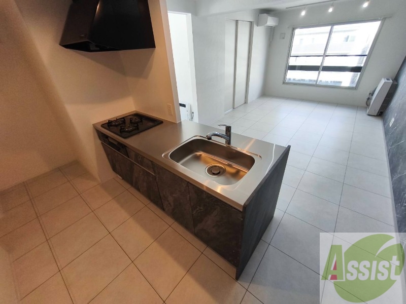 キッチン　システムキッチンなので、すぐお料理に使えます！