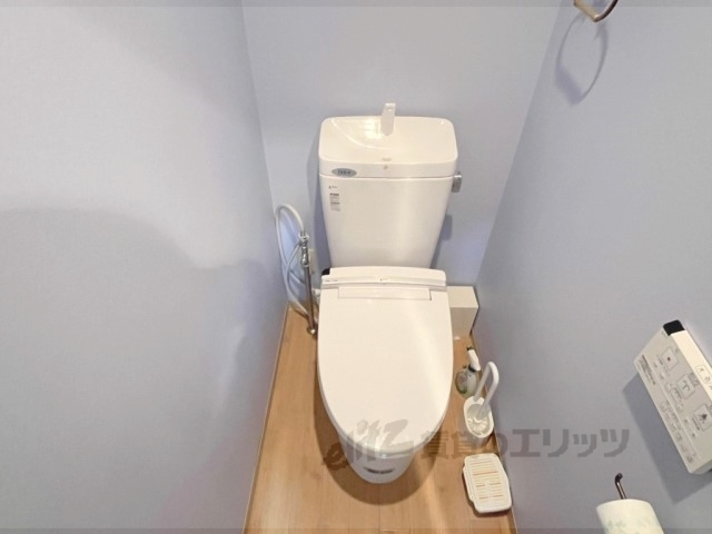 トイレ　家具・家電は全て撤去されます。