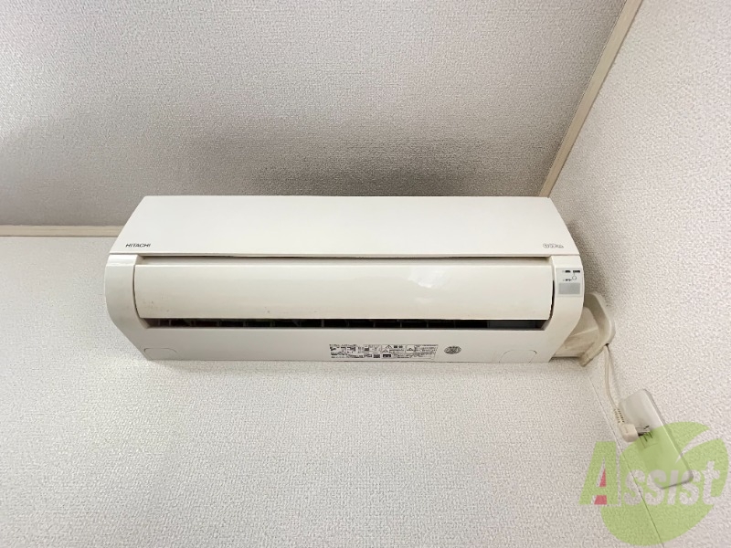 その他設備　エアコン設置済みです。これからの時代は欠かせませんよ。