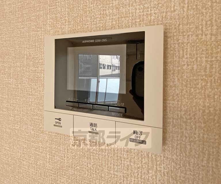 セキュリティ　モニターで来客確認できるので安心です。