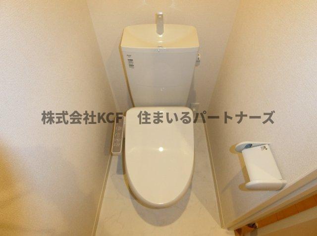 トイレ　ゆったりとした空間のトイレです