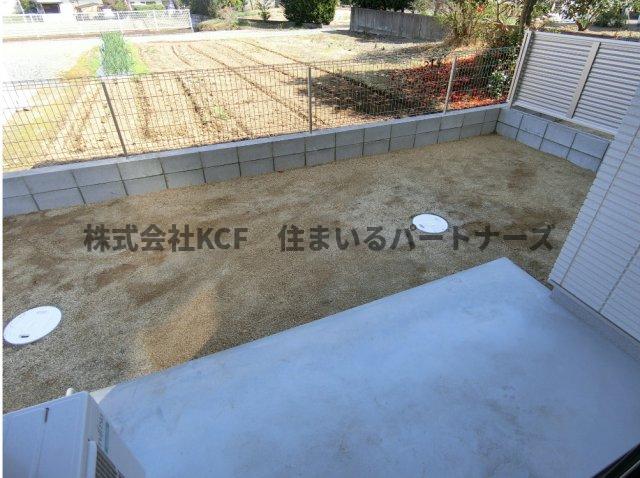 庭　お庭でゆったりと過ごせます