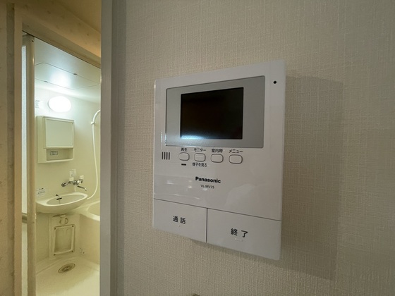 セキュリティ　※他号室の写真になります。