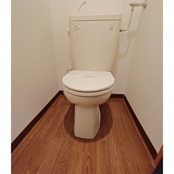 トイレ　※写真は別号室です。