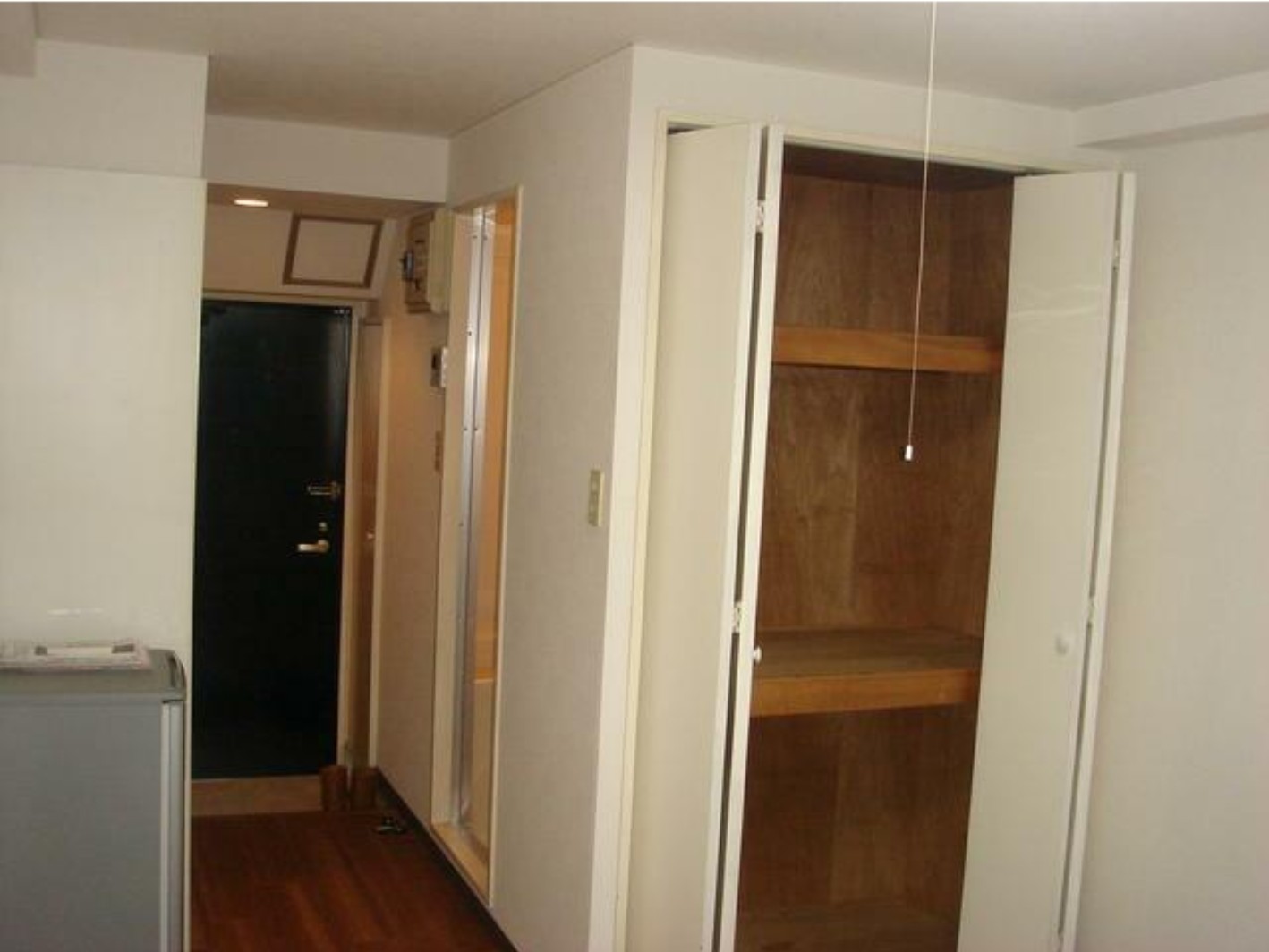 収納　たっぷりとした収納スペースです