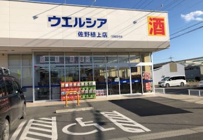 ドラックストア　ウエルシア佐野植上店（ドラッグストア）まで750m