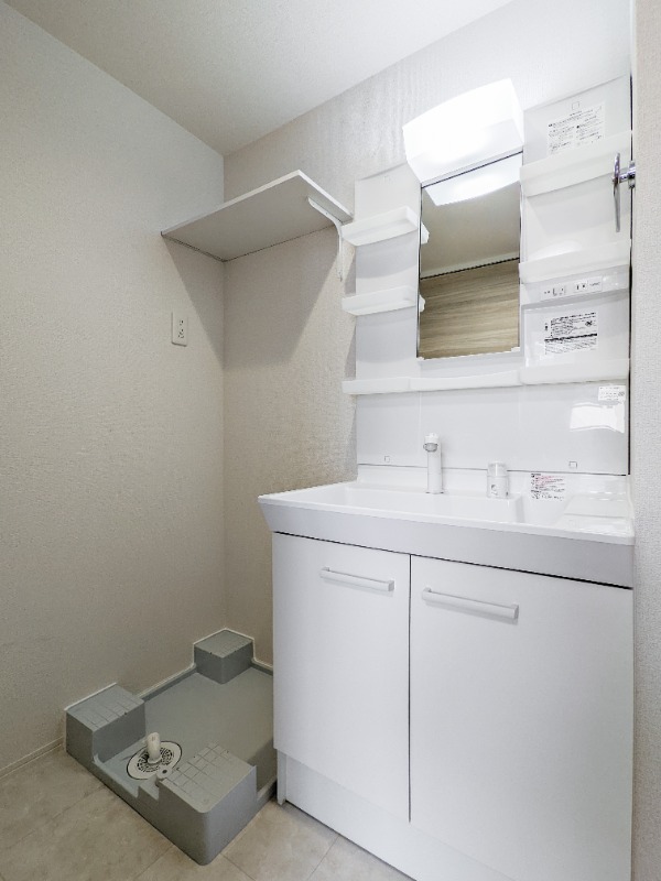 洗面設備　図面と現状に相違がある場合には現状を優先