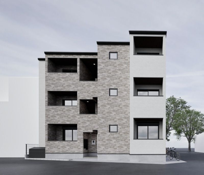 建物外観　完成パース