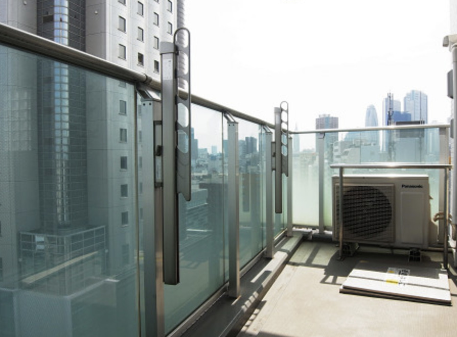 バルコニー　別タイプ部屋　参考写真です