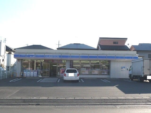 コンビニ　ローソン　茶町一丁目店（コンビニ）まで550m