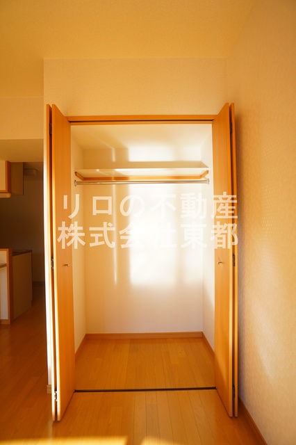 収納　収納はクローゼットタイプなので、整理整頓はかどります☆