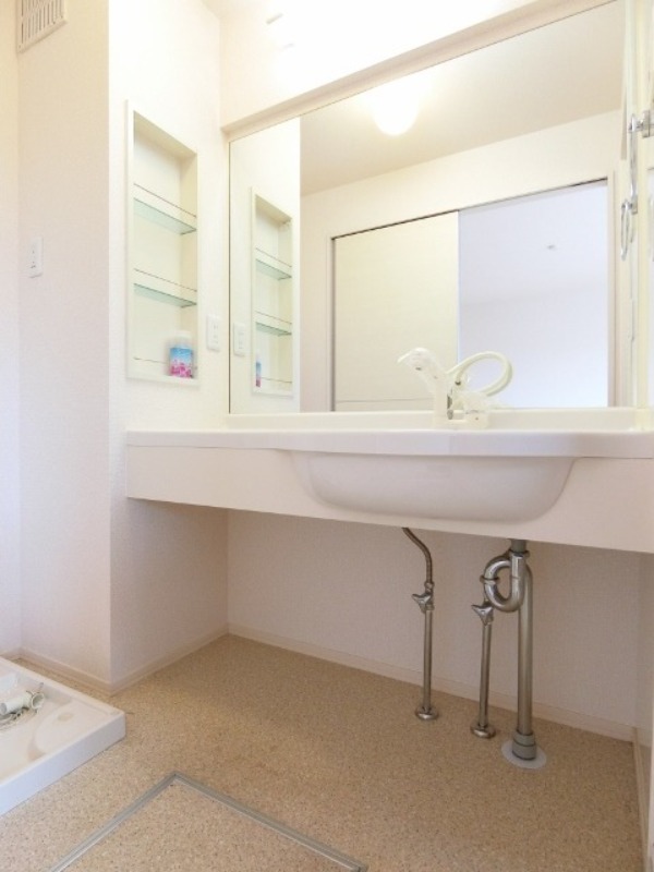 洗面設備　図面と現状に相違がある場合には現状を優先