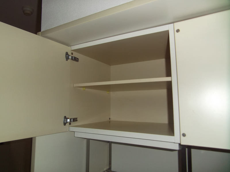 収納　キッチン上部収納