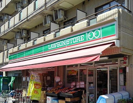 コンビニ　ローソンストア１００品川二葉四丁目店（コンビニ）まで115m