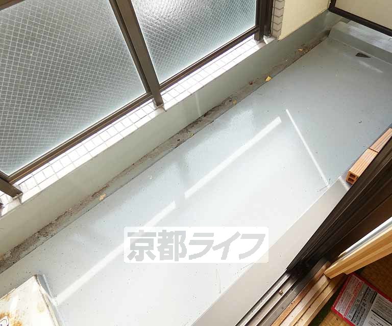 バルコニー　明るいベランダです。