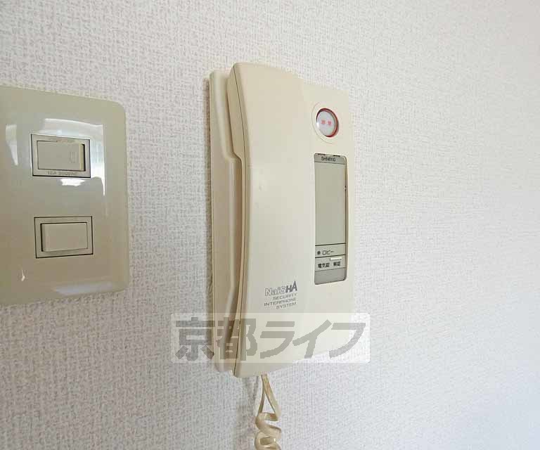 セキュリティ　インターホンです。