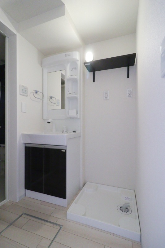 洗面設備　図面と現状に相違がある場合には現状を優先