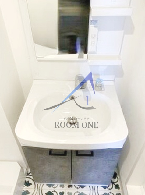 洗面設備　洗面台です。