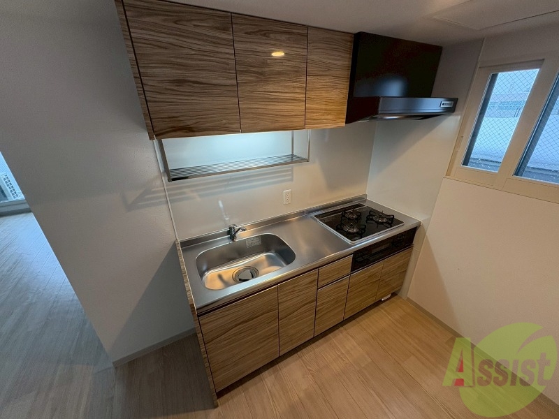 キッチン　システムキッチンなので、すぐお料理に使えます！