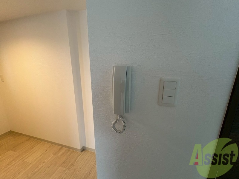 セキュリティ　インターホンは通話ができるので急な訪問があっても安心です