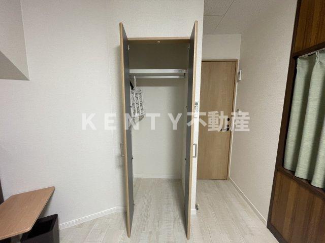 収納　収納のためのスペースです