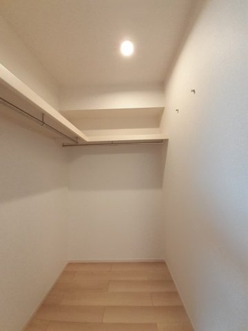 収納　大きなスペースがあり、収納には困りません