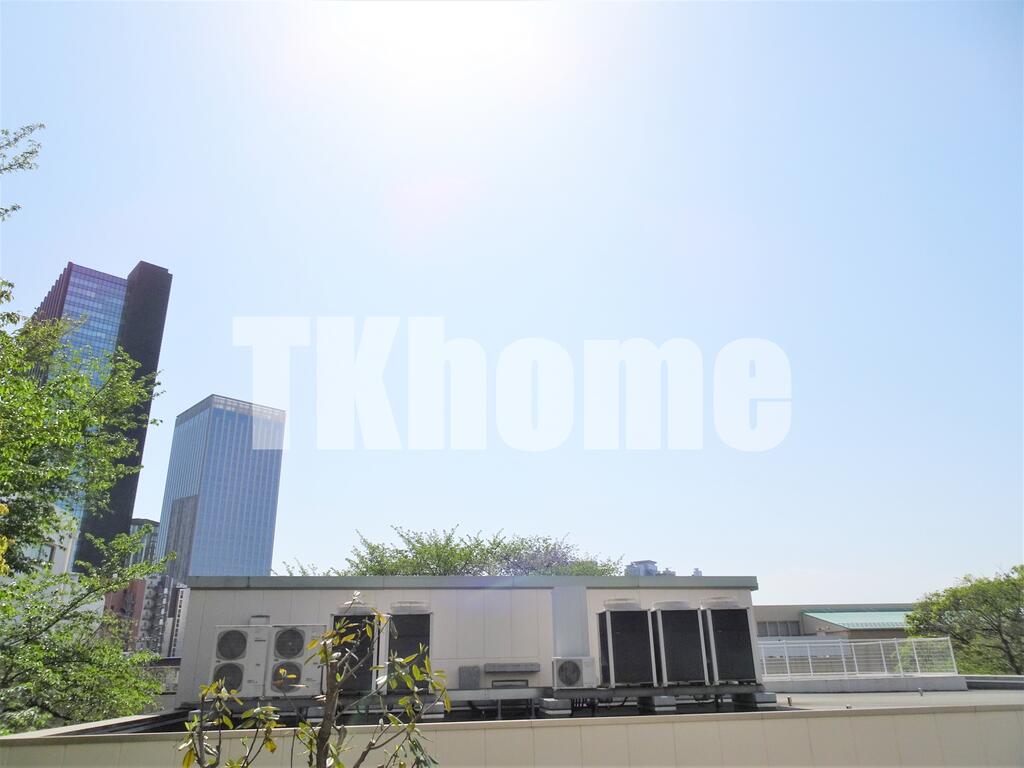 眺望　南向きのバルコニーです