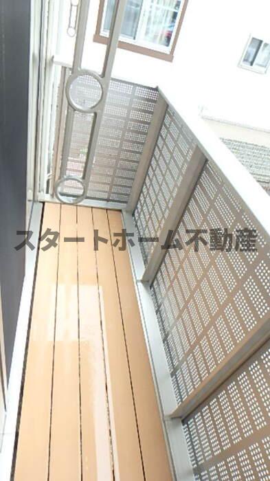 バルコニー　広々としたバルコニーです