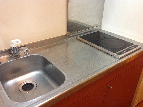 キッチン　電気コンロ　2口