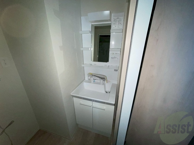 洗面設備　シャンプードレッサーで身支度もラクラクです！