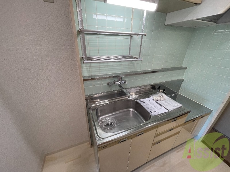 キッチン　流し場も広く使いやすそうなキッチンですね。