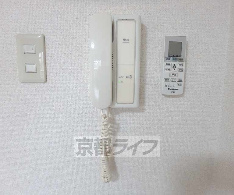 セキュリティ　インターホンです。