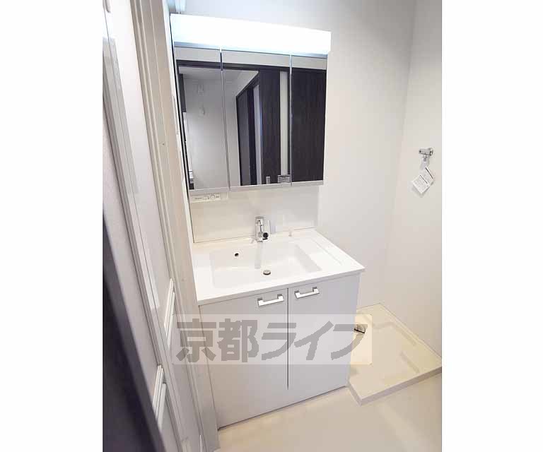 洗面設備　シャンプードレッサーで朝の忙しい時間を短縮！