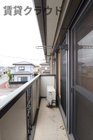 バルコニー　専用庭のあるお部屋です♪
