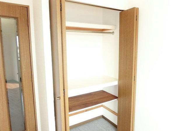 収納　クローゼット！