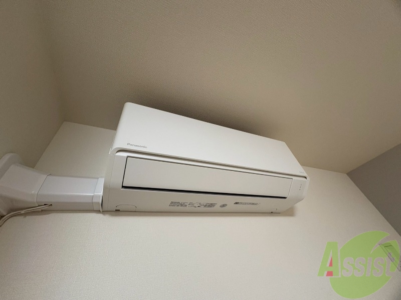 その他設備　エアコンも設置されております。毎日快適に過ごせそうですね。