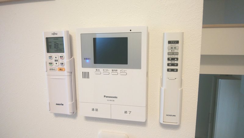 セキュリティ　※同シリーズの室内写真となります。