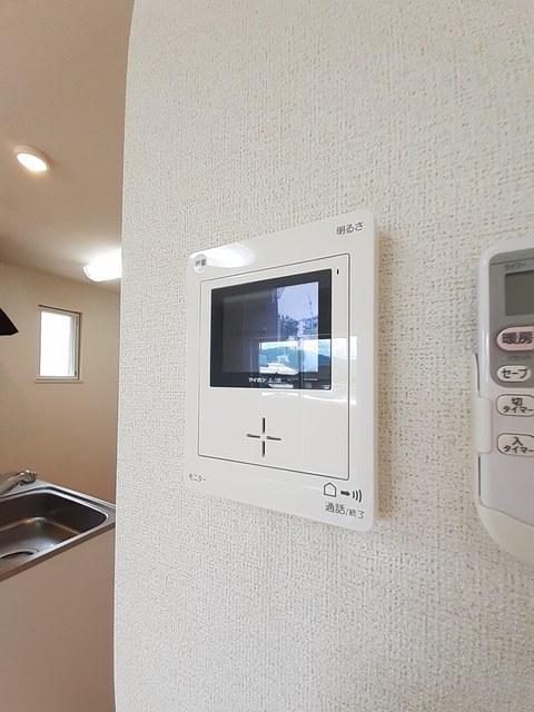 セキュリティ　モニター付きインターホン