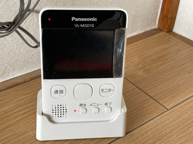 セキュリティ　インターフォンモニターです