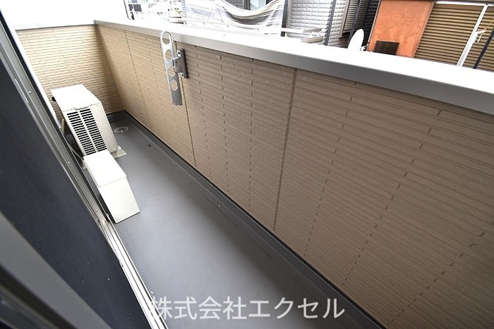 バルコニー　風通し良好です。